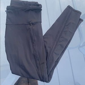 Girls size 14 lululemon black leggings